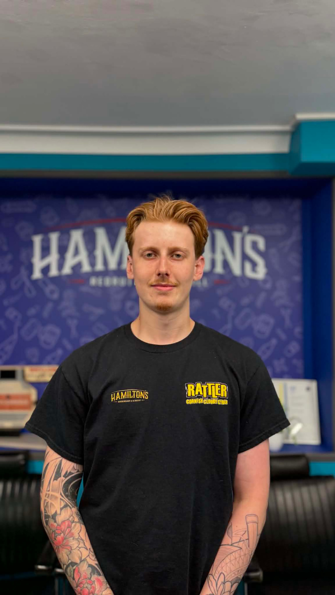 Tyler, Barber at Hamilton's Barbershop & Academy